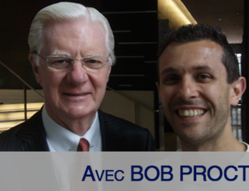 David avec Bob Proctor, un des enseignants dans le film à succès « Le Secret » de Rhonda Byrne