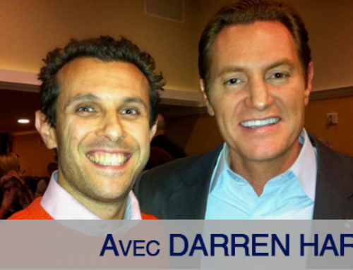 David avec Darren Hardy ( Editeur du magazine international « Success » )