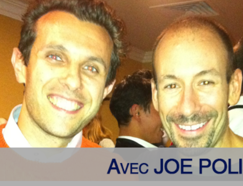 David avec Joe Polish, un des leaders du Marketing aux USA