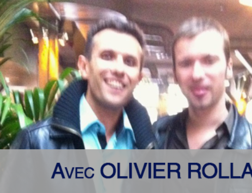David avec Olivier Roland, le fondateur de Blogueur Pro