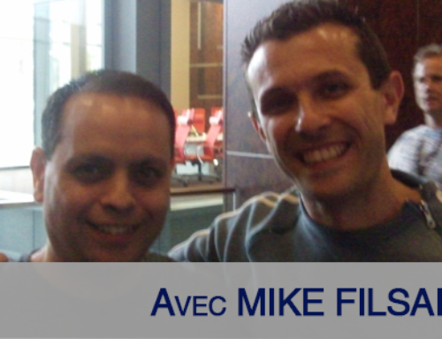 David avec Mike Filsaime, Internet Marketeur à Succès
